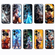 Soft black phone case for XiaomiRedmi 13 Note 12 Pro Plus Xiaomi Poco F6 M6 FG10 Dragon Ball Super c