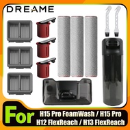 Dreame H15 Pro / H15 Pro Foam Wash / H12 Flexreach / H13 Flexreach  Brush Roller Hepa Filter Replace