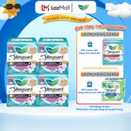 Combo 4 gói BVS Laurier siêu mỏng bảo vệ 1mm 30cm 8 miếng