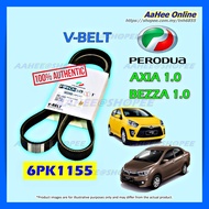 ProGanti V-Belt for AXIA BEZZA 1.0 Perodua Original 9004A-87R01 6PK1155 / 6PK1160 Alternator/Fan Bel