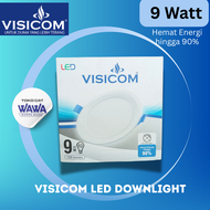VISICOM LED DOWN LIGHT/LAMPU PLAFON 9 WATT