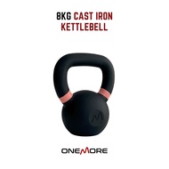 8KG ONE MORE Cast Iron Kettlebell