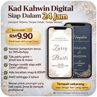 Kad Kahwin Digital - E-Kad Kahwin I Wedding Invitation I Digital Invitation / Engagement