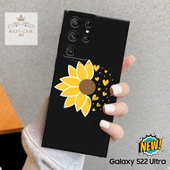 HP Samsung S22 Ultra Case - Samsung S22 Ultra Casing - Flower Case Motif - Cellphone Protector - Sam