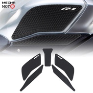 Motorcycle For Yamaha r1Tank Pad Sticker Oil tank Protector Anti slip tank grip Decals r 1 yzf r1 r1