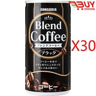 Sangaria日本三佳利Blendy coffee混合黑咖啡185gx30罐（1箱）新舊包裝隨機發貨（平行進口）023926