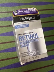 Neutrogena Rapid Wrinkle Repair Retinol Regnerating Cream 48g 露得清維A醇抗皺修護新生面霜