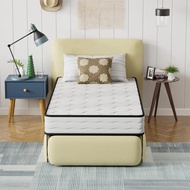 Paylesshere 8 Inch Mattress Medium Firm Spring Mattress Cool Sleep Pressure Relief Fiberglass Free T