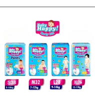 Pampers Baby Happy Pants L 28, M 32