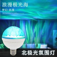 Cross-border E-commerce Aurora Borealis Colorful Rotating Aurora Borealis Ambient Light for Room Par