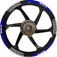 HONDA BEAT FI MAGS STICKER SET FOR 2 MAGS
