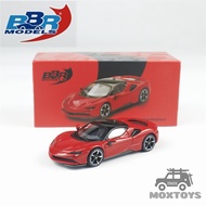 BBR 1:64 SF90 Rosso Corsa red Diecast model car