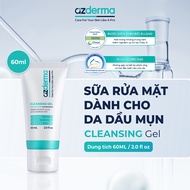 Cleansing Gel Azderma 60ml - Sữa rửa mặt hỗ trợ làm sạch da giúp da mềm mượt và hỗ trợ giúp giảm tìn