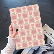 4-sided corner protective Case iPad Flip Acrylic Casing Tablet for iPad Air 1 2 3 4 5 6 7 Pro 11 inc