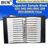 950PCS 2550PCS 4500PCS 0201 0402 0603 0805 1206 Capacitor sample book ibuw SMD Assorted Kit 10uf 1nf