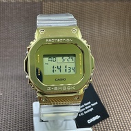 Casio G-Shock GM-5600SG-9D Gold Ingot Face Clear Semi-Transparent Digital Resin Band Watch