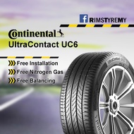 215/55R16 : .Continental UltraContact UC6 - 16 inch Tyre Tire Tayar (Promo22) 215 55 16 215/55/16