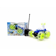 GKIDS RC Frozen Disney Buggy Stunt Car 360 Degree - Remote Control Elsa & Anna Princess Cute Rolling