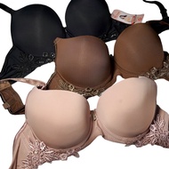 Elena Bundle Bra 3 Pcs Cup Kecil Push Up 3/4 Kawat E 24416 Size 32A 34A 36A Motif Renda Pakaian Dala
