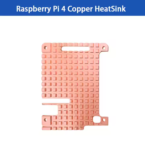 Raspberry Pi 4 Copper Heatsink Passive Cooling Copper Case Plate 4mm For Raspberry Pi 4B