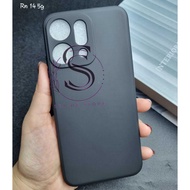 Case oppo reno 14 reno 14 pro reno 14f macaron square black soft case