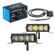 DXZ [Price Including Tax] New Style Motorcycle LED Spotlight Highlight Auxiliary Light Paving High B