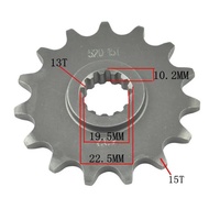 【MotoGears】 Lopor 520 13t 14t 15t Front Sprocket For Suzuki Road Dr250 90-93 1995 Dr-Z250 Drz250 01-
