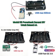 NEW Modul Kit Emergency Powerbank USB Charger Darurat DIY Tipe Baterai