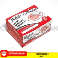 Box Fried Chicken isi 50 Dus Fried Chicken Kardus Fried Chicken Kemasan Fried chicken food grade