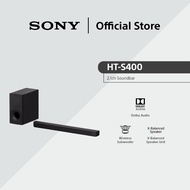 Sony HT-S400 2.1ch Soundbar | Dolby Audio | Cinematic Surround Sound | Bluetooth Connectivity | S400