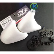 TSR SIDE COVER RAM 4 (MODEL ARAI) + bracket set 100% TOPI SCREW SKRU CLIP VISOR