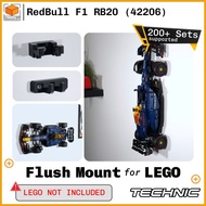 Flush Wall Mount For Lego Technic RedBull F1 RB20 (42206)