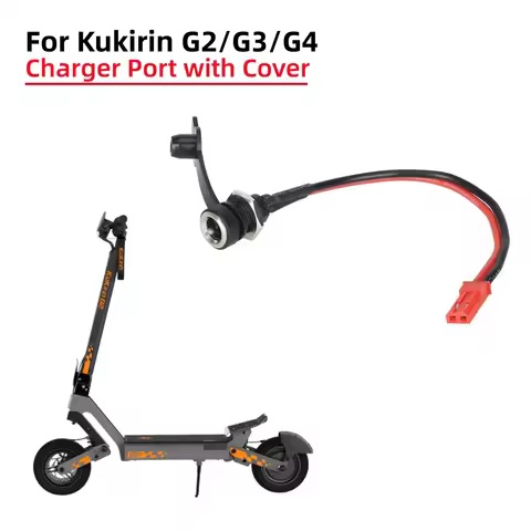 For Kukirin G2 G3 G4 Scooter Charging Cable with Waterproof Cover Kukirin G2 G3 G4 Electric Scooter 