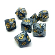 Classical style DND Dice Set Polyhedral Table Game Dice for Dungeons and Dragons Role-Playing TRPG D