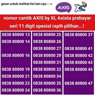 Populer nomer cantik Axis by XL axiata spesial 11 digit nomor kartu