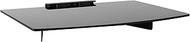 Mount Plus DV202 Single Glass Shelf Wall Mount for Compact DVD Player, Compact Blu-ray Player, WII,A