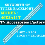 40E2A11T SKYWORTH 40 INCH TV LED BACKLIGHT ( LAMP TV ) 40E2A11