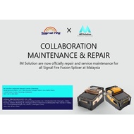 SIGNAL FIRE REPAIR & SERVICE MAINTENANCE FUSION SPLICER