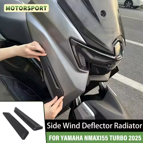 FOR YAMAHA NMAX 155 TURBO 2025 NMAX155 Motorcycle Accessories Wind Deflector Radiator Side Deflector