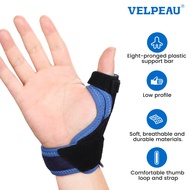 VELPEAU Thumb Support Brace - CMC Joint Thumb Spica Splint for Pain Relief, Arthritis, Tendonitis, S