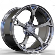 ZW forged  v1 15 16 17 18 19 20 inch JDM chrome wheels for 4X100 5X114.3  300Z 350Z 370Z