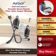 Airbot iClean Omni X | Wet & Dry Vacuum Cleaner, Wet Mop, Cordless Handheld, HEPA Spot Cleaner, Carp