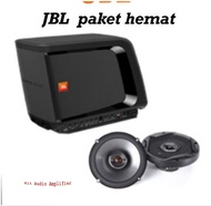 Paket Jbl Baspro Micro 8inch Aktif dan Speaker Jbl GX602 Sepasang
