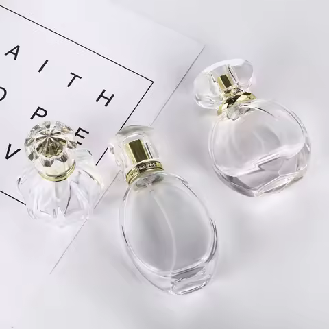 50ML perfume bottles portable perfume bottles empty bottles spray bottles empty glass bottles travel