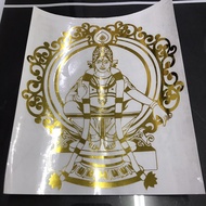 Indian God Stickers Golden Colour
