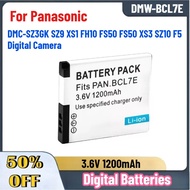 In Stock 3.6V 1200mAh DMW-BCL7E Rechargeable Battery for Panasonic DMC-SZ3GK SZ9 XS1 FH10 FS50 FS50 