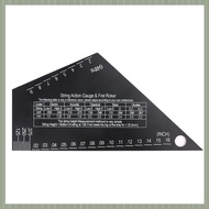 ( S U Z B )Fret Leveling Tool Ruler Stainless Steel Fret Rocker