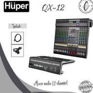 Huper QX12 Mixer With Bluetooth Original Huper QX-12 Terlaris