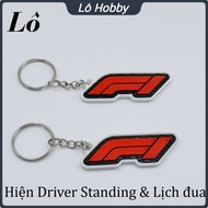 F1 Smart Keychain Rescue Standings & Racing Calendar – Gift for Formula 1 Fans