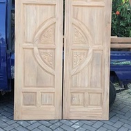 Pintu rumah minimalis pintu kayu jati tua pintu kupu Tarung 1174N24 l